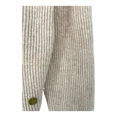 Kaiko buttoned wool cardigan, wheat | woman M