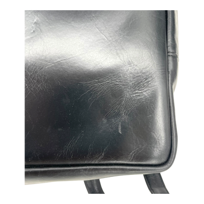 Holzrichter leather backpack, black