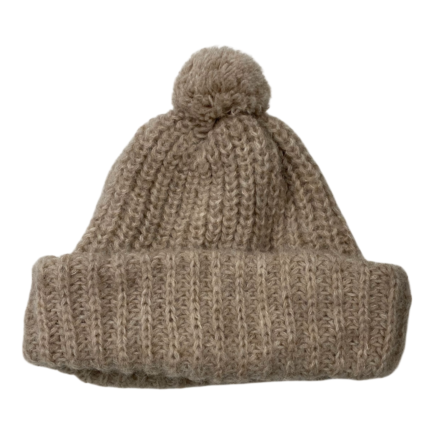 Kaiko chunky beanie, sand | woman XL