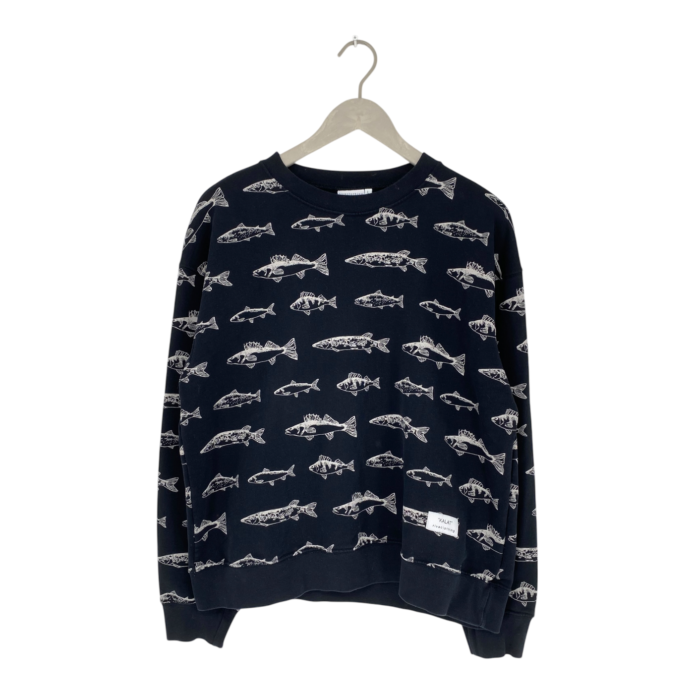 Riva Clothing sweatshirt, fish | unisex L