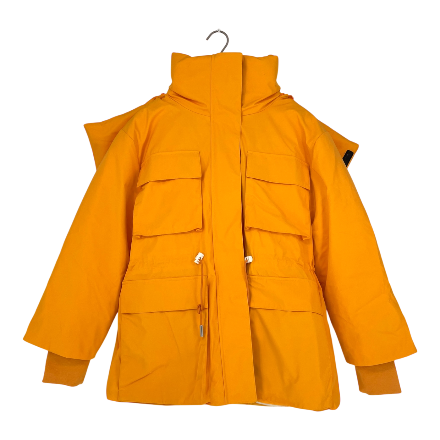 Embassy of Bricks and Logs norfolk parka, orange | unisex S