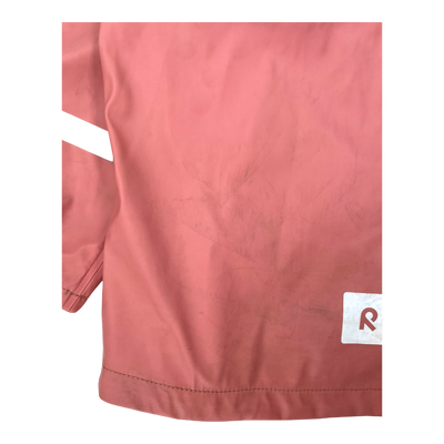 Reima lampi rain jacket, blush pink | 122cm