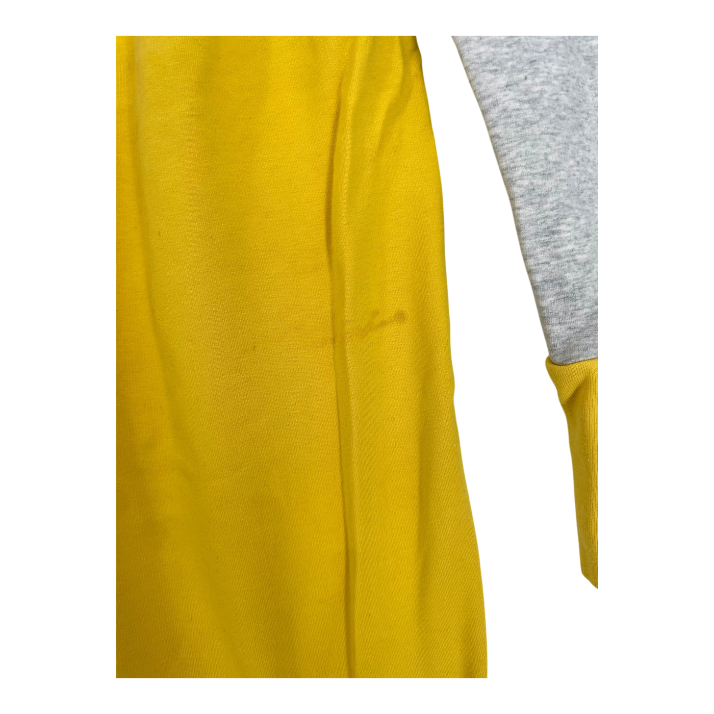 Ommellinen hoodie tunic, grey/yellow | woman M