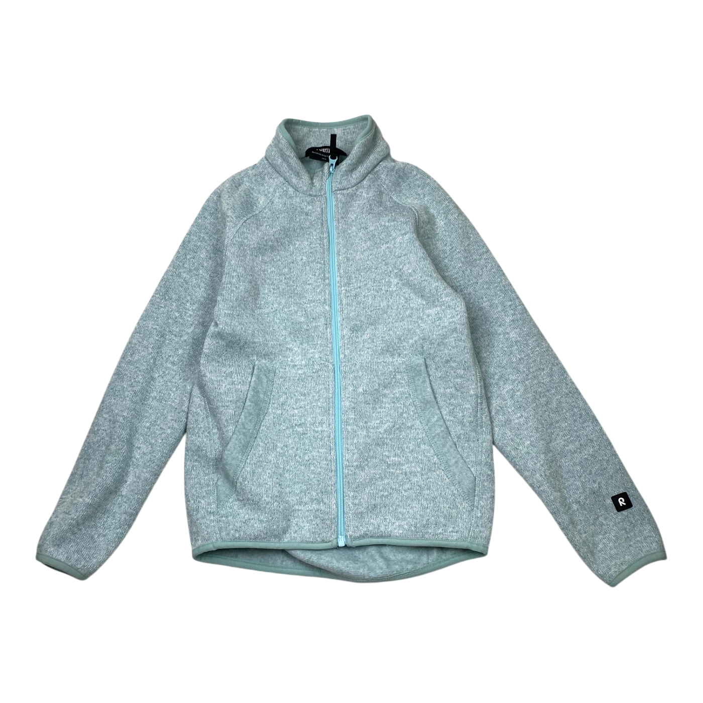 Reima hopper fleece jacket, turquoise | 140cm