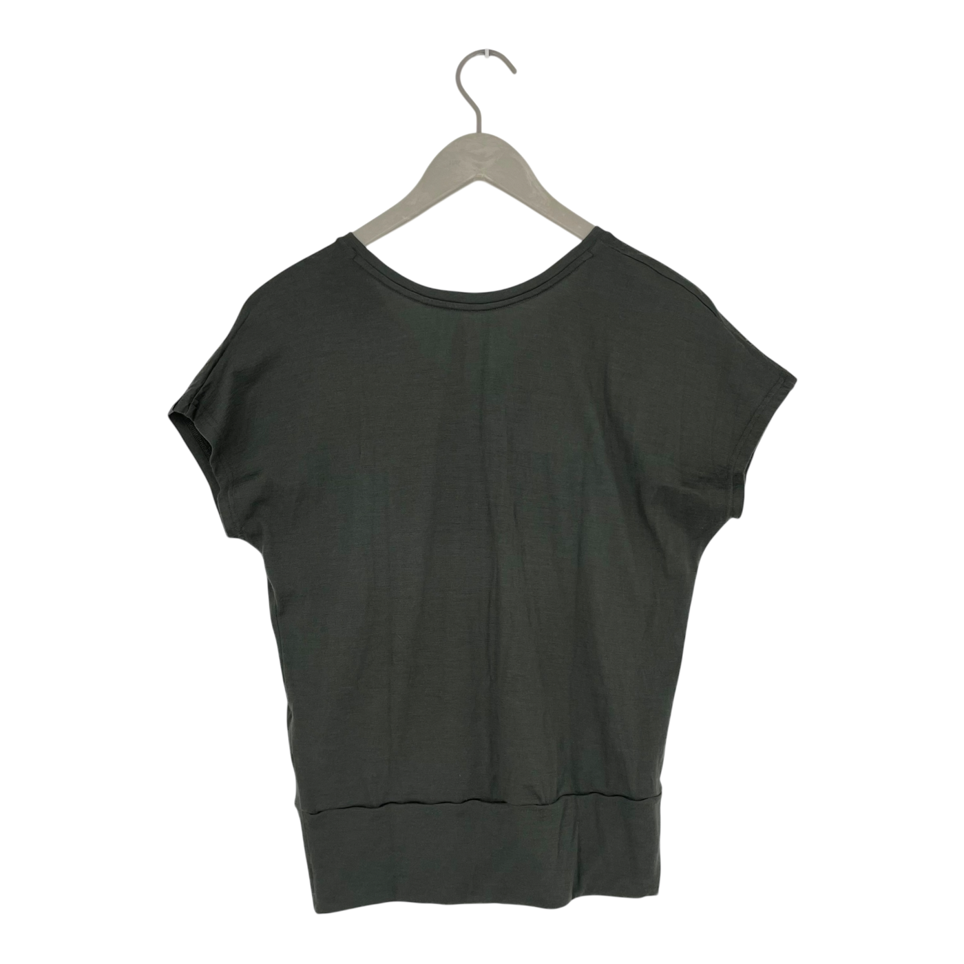 North Outdoor merino t-shirt, hunter green | woman XS