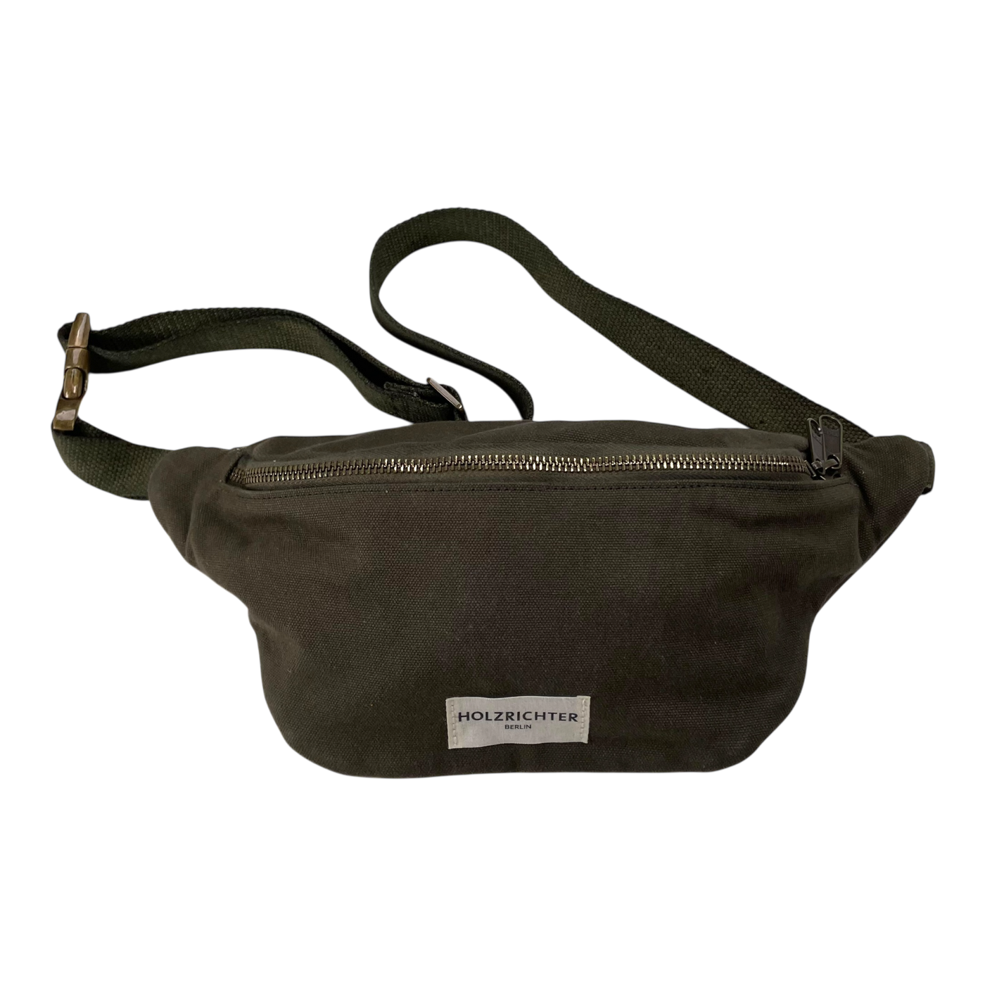 Holzrichter canvas bumbag, hunter green