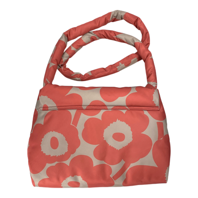 Marimekko messenger pillow unikko, beige/salmon pink | onesize