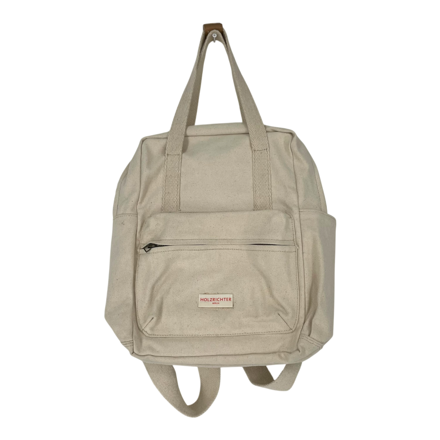 Holzrichter canvas backpack, cream