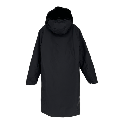 Embassy of Bricks and Logs riga ivy puffer coat, black | unisex S