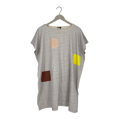 Papu sleeveless tunic, tiny grid | woman M