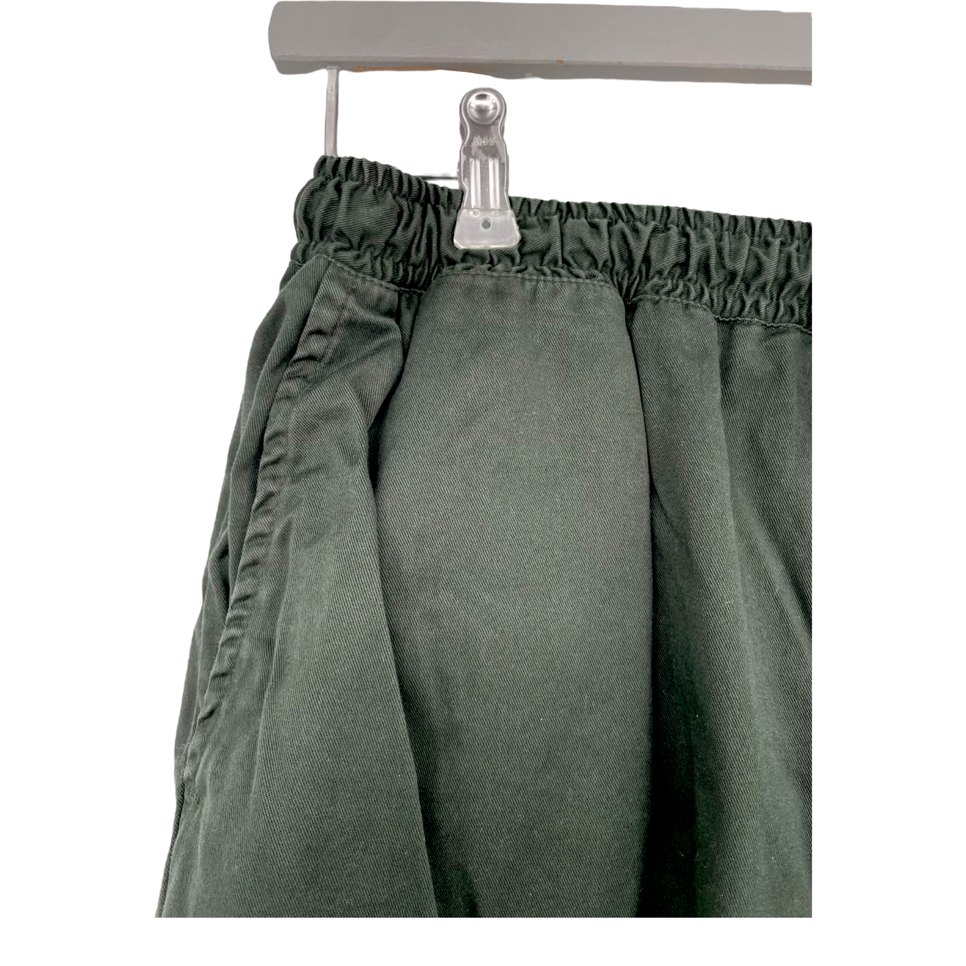 R-Collection anorak shorts, dark green | unisex L