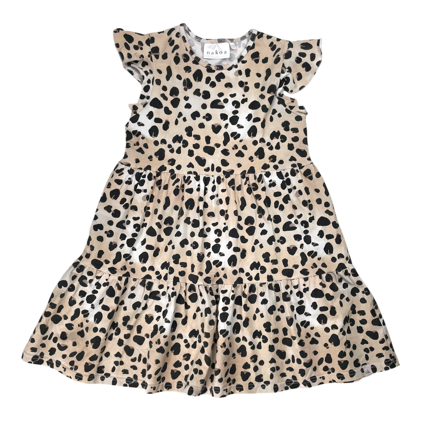 Nakoa frill dress, leo | 140/146cm