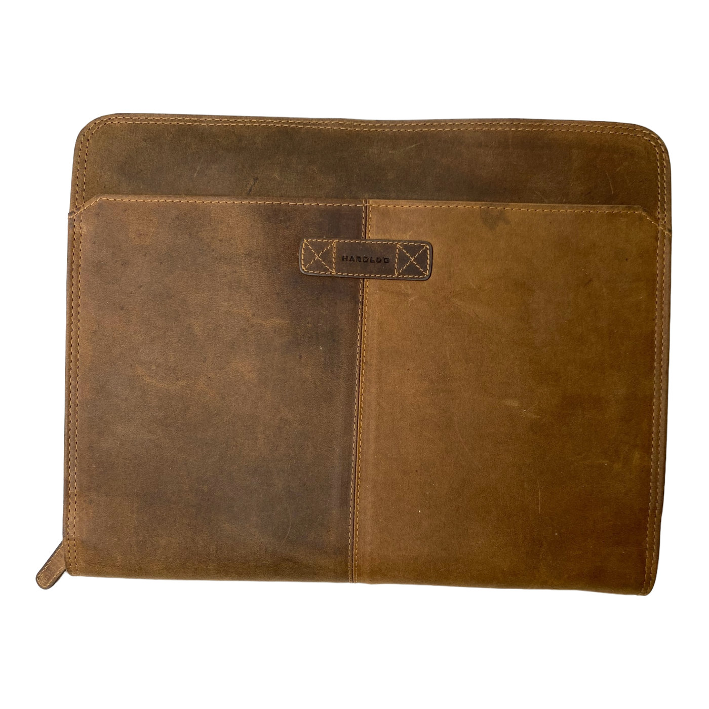 Harold's Bags document / laptop folder leather, natural