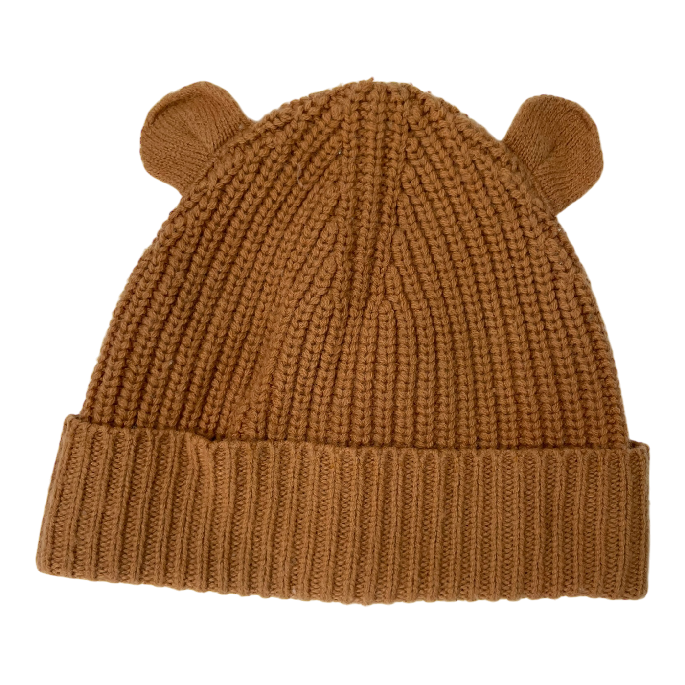 Liewood bear ear beanie, caramel brown | 1-2y