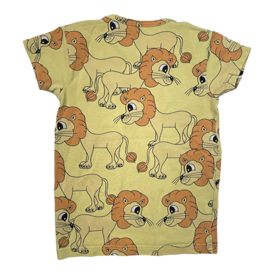 Blaa t-shirt, lion | 98/104cm