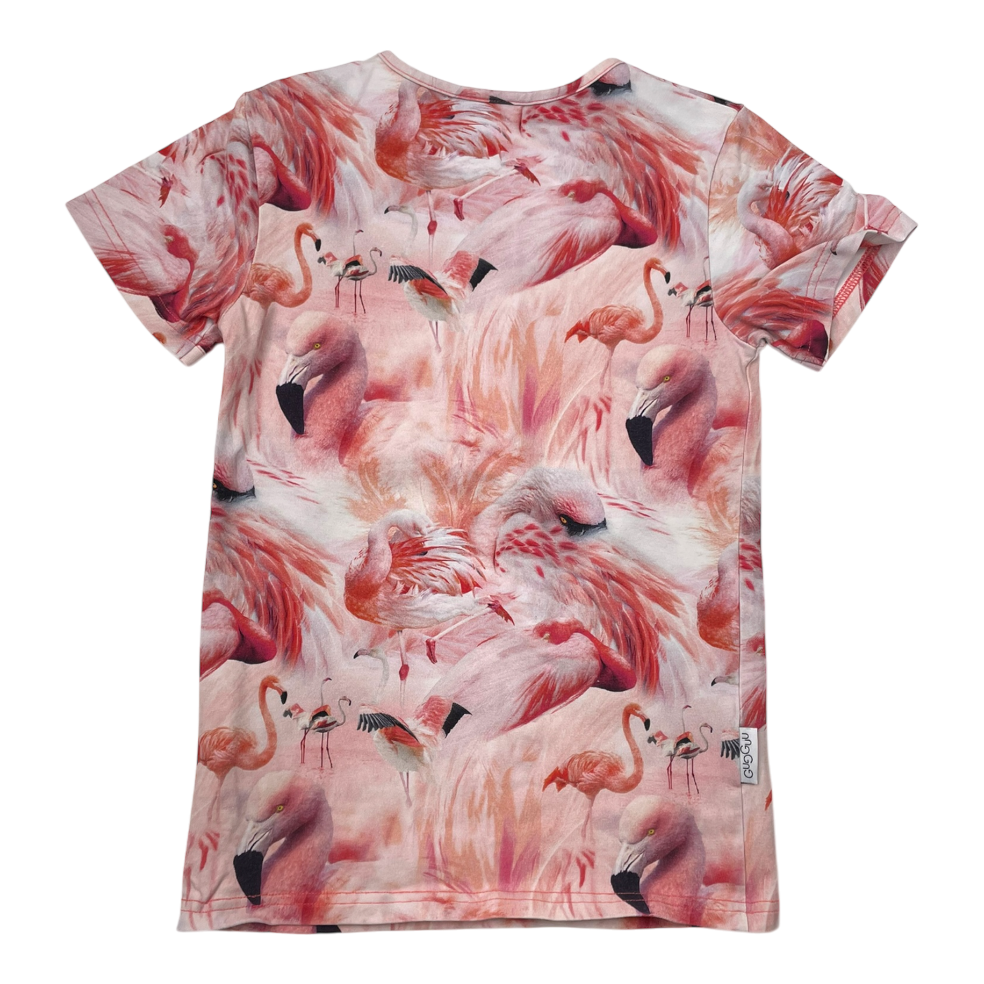 Gugguu t-shirt, flamingo | 128cm