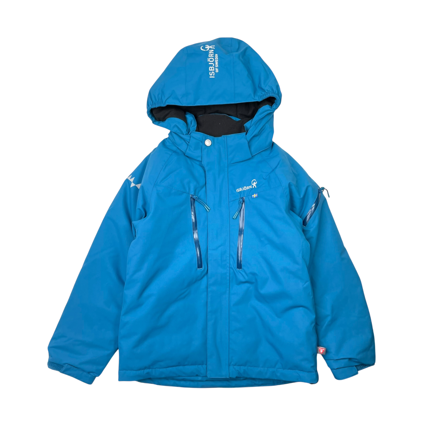 Isbjörn helicopter winter jacket, teal | 122/128cm