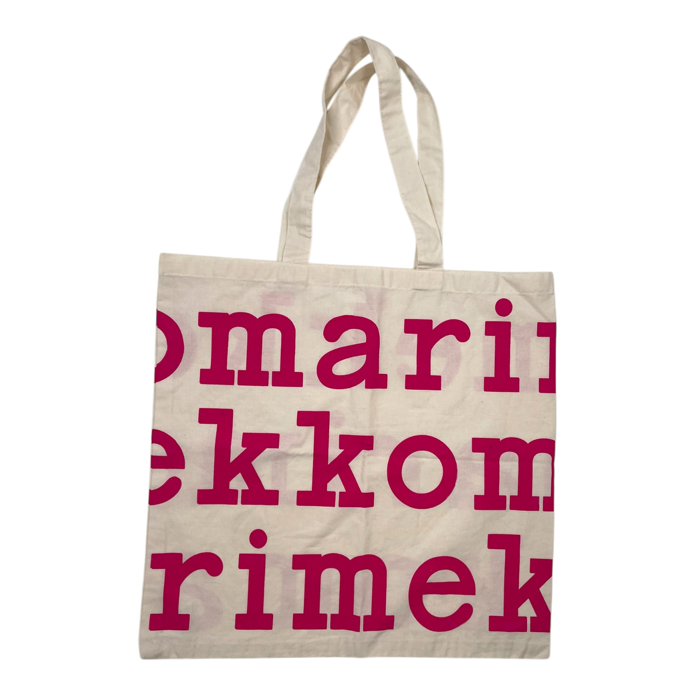 Marimekko logo bag, pink