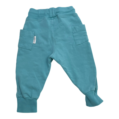 Gugguu sweatpants, turquoise | 80cm