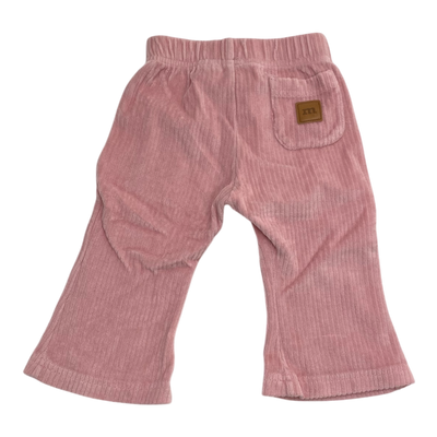 Metsola velour pants, pink | 74/80cm