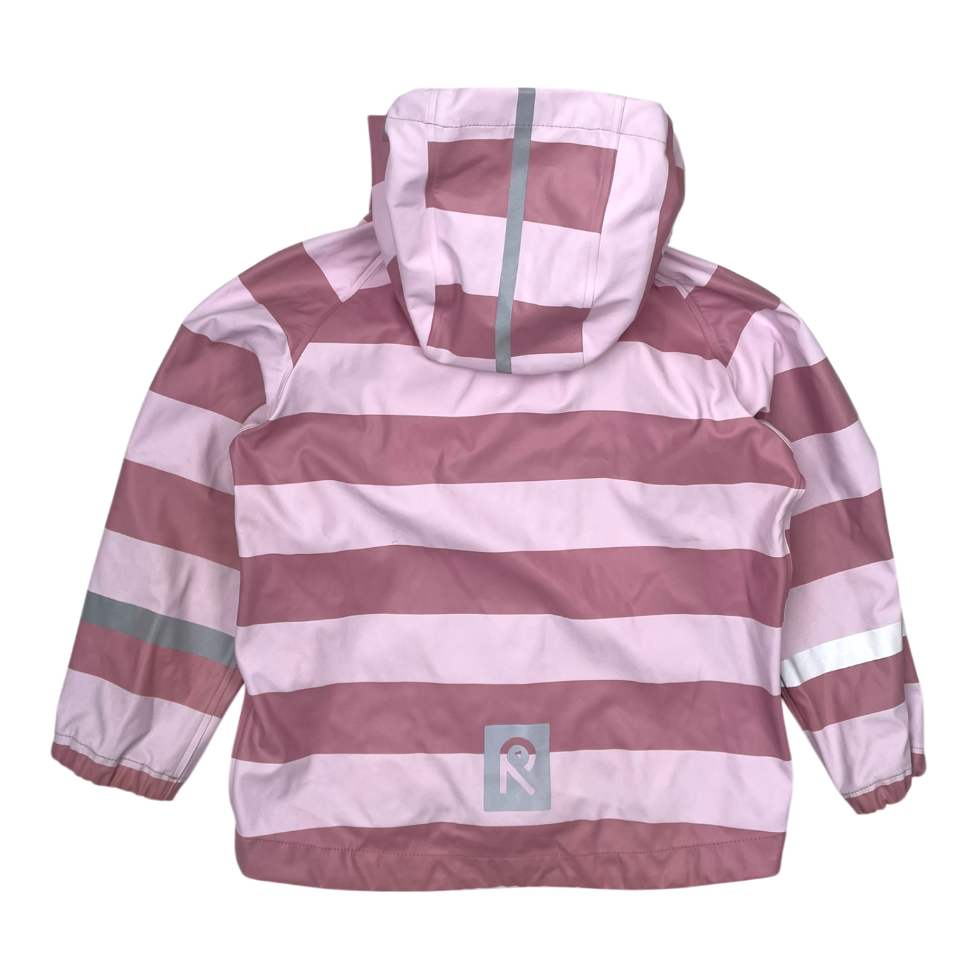 Reima vesi rain jacket, pink stripes | 104cm