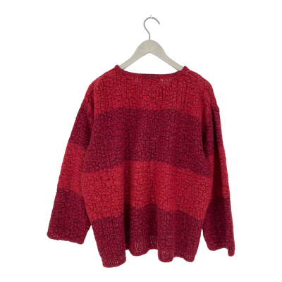 Marimekko knitted sweater, red | woman M