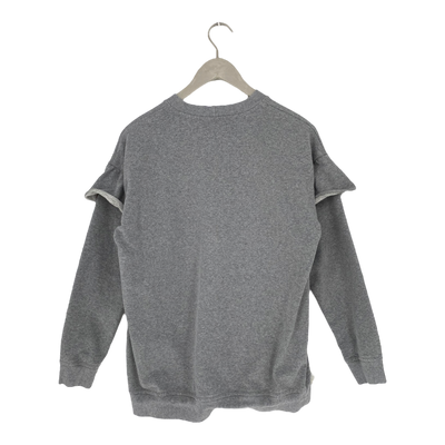 R-Collection sweatshirt, grey | woman M