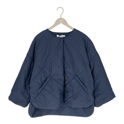 Embassy of Bricks and Logs monza puffer jacket, navy blue | woman S