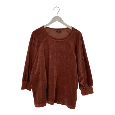 Aarre paris sweater, chocolate | woman XXL