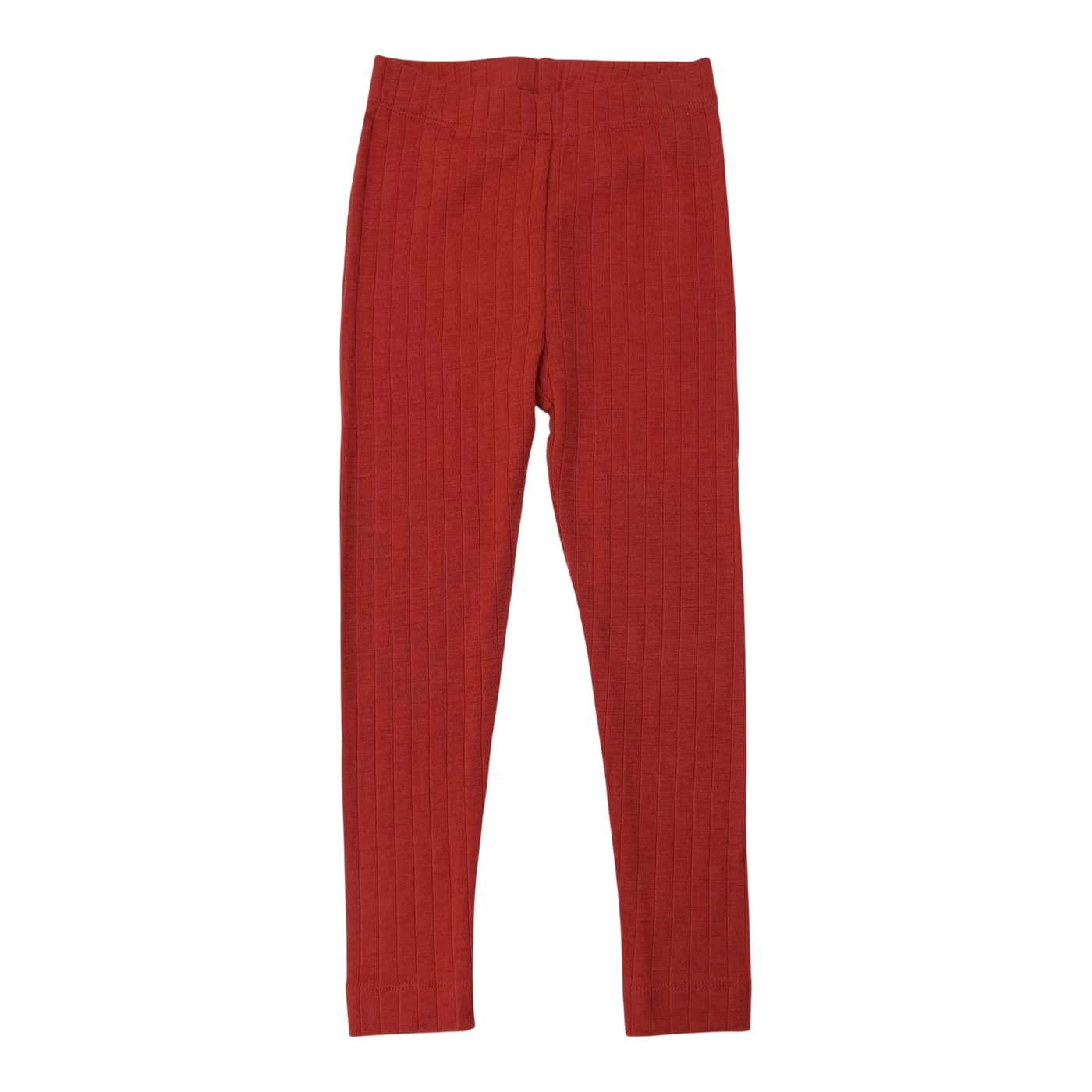 Mainio merino wool leggings, fire brick | 98/104cm