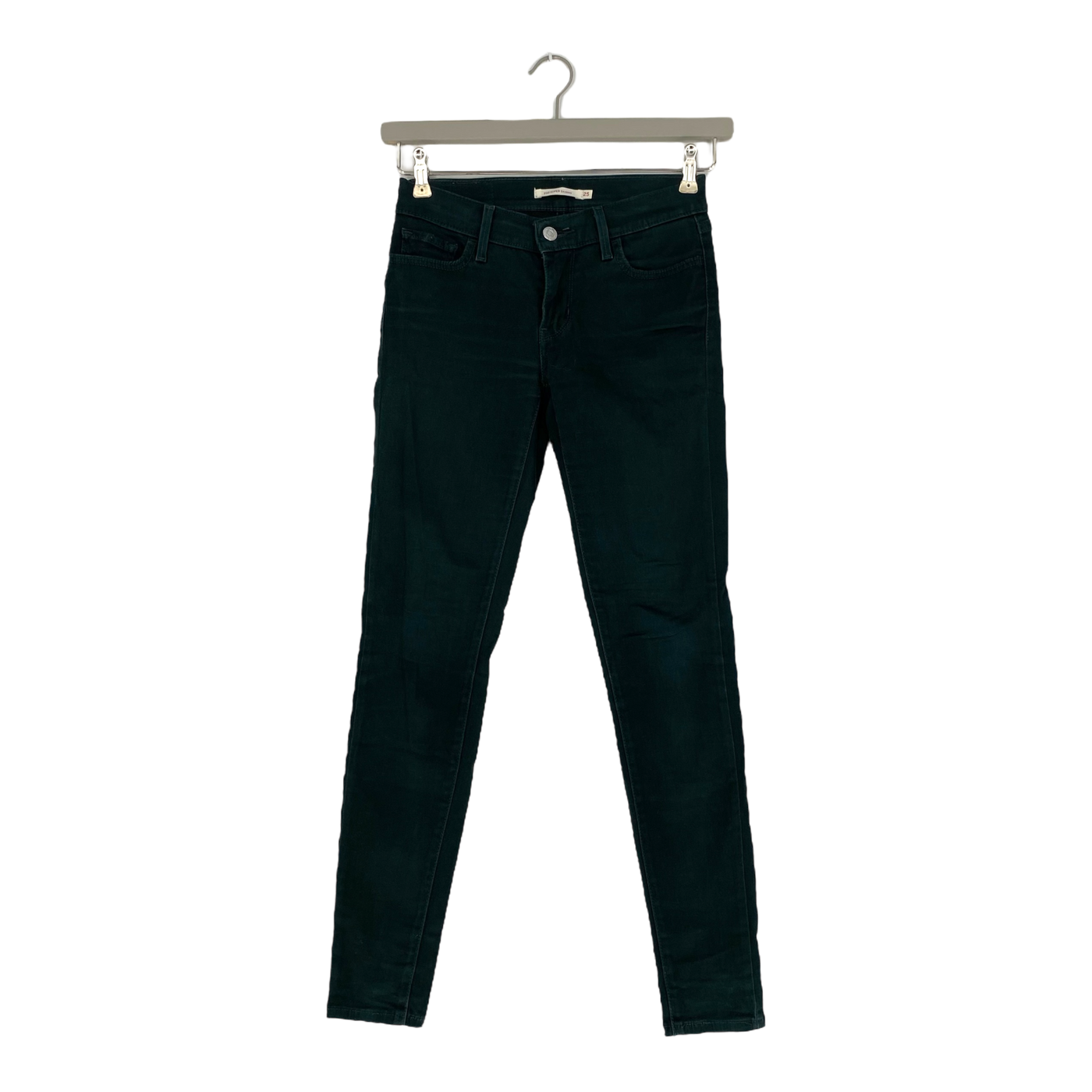 Levi's 710 super skinny jeans, dark green | woman W25