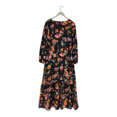 Kaiko flowy dress, night bloom | woman XS