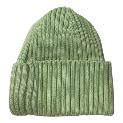 Reima hattara knitted beanie, tea green | 5-7y