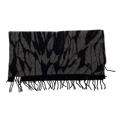 DAY Birger et Mikkelsen wool scarf, black/grey