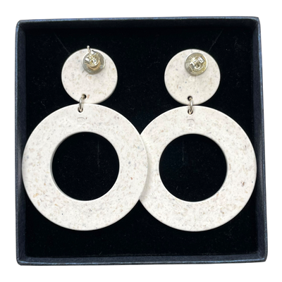 Papu earrings, ivory | onesize