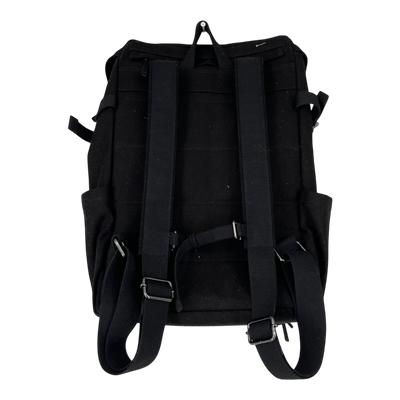 Holzrichter canvas backpack, black