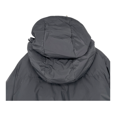 Embassy of Bricks and Logs astoria parka jacket, black | unisex L