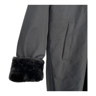 Embassy of Bricks and Logs riga ivy puffer coat, black | unisex S