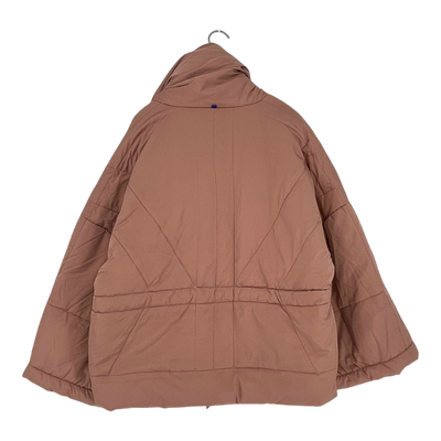 Embassy of Bricks and Logs chiba puffer coat, shadow rose | woman S