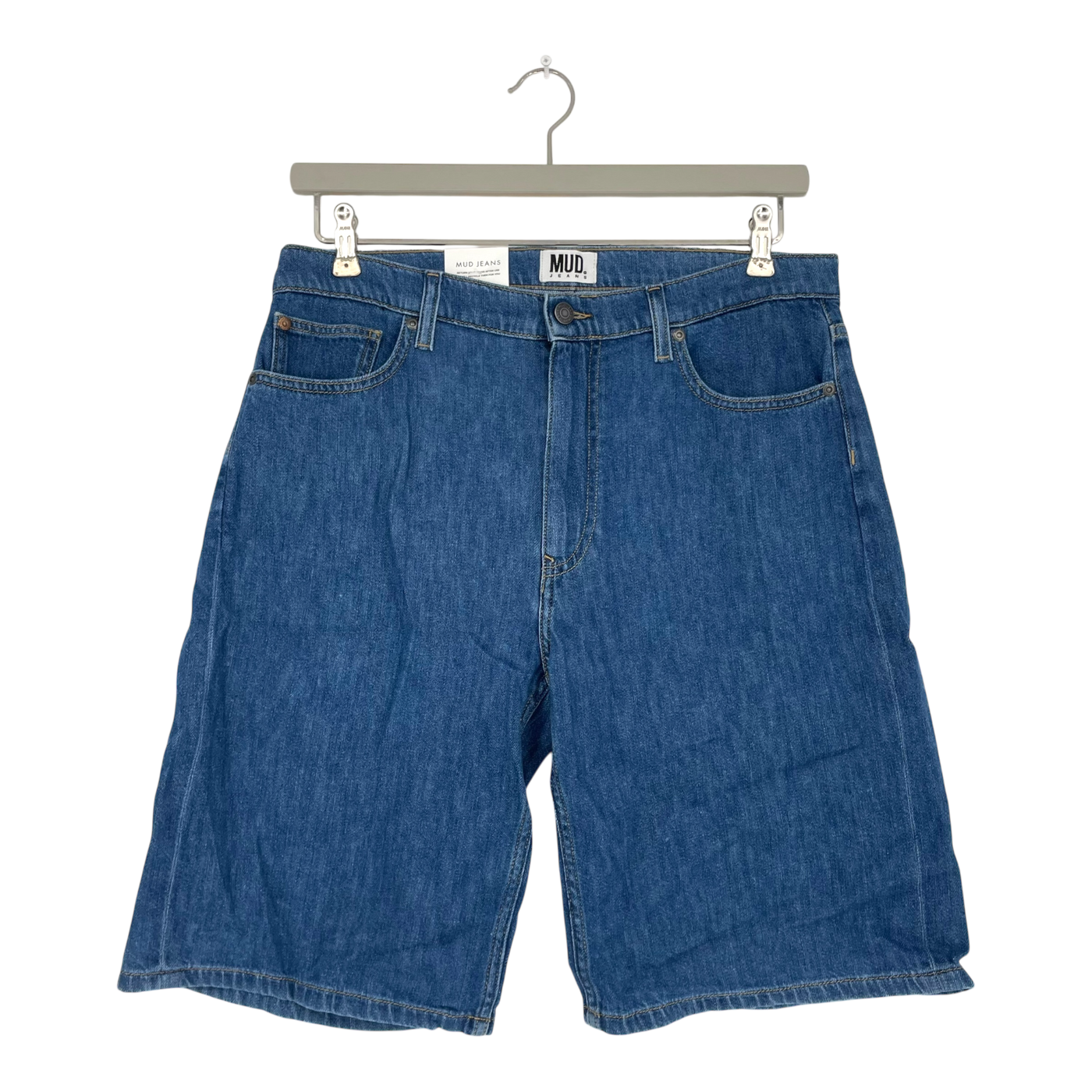 Mud Jeans suzy short, denim blue | woman M