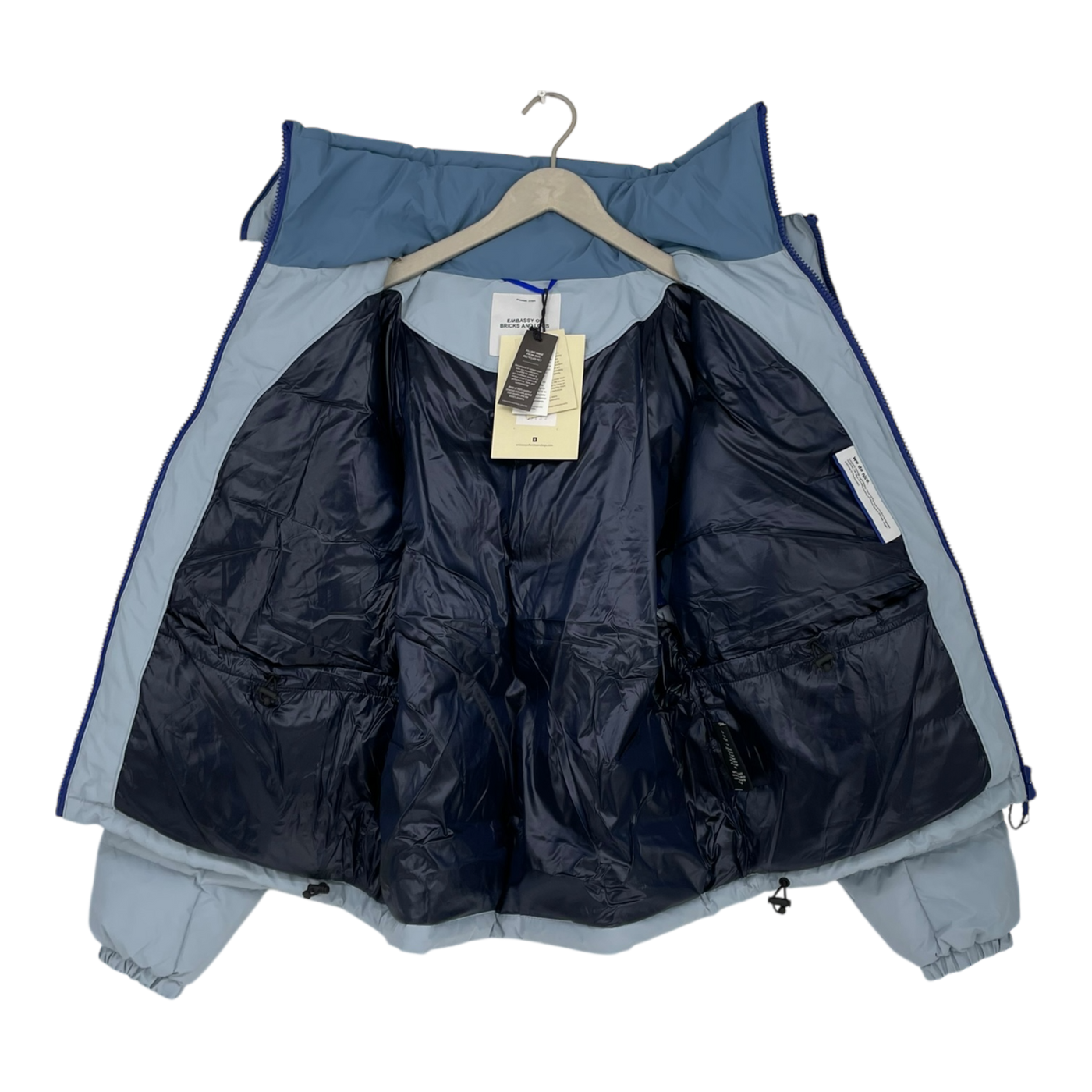 Embassy of Bricks and Logs Nonsan puffer jacket, light blue | unisex S