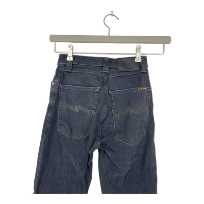 Nudie Jeans super skinny high rise jeans, dark grey | woman W24