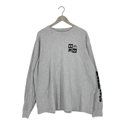Makia shirt, light grey | unisex 2XL