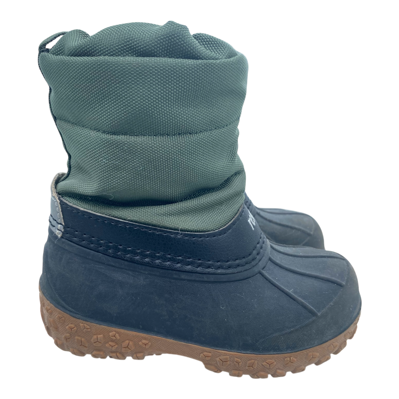 Reima loskari winter duck boots, forest green | 25