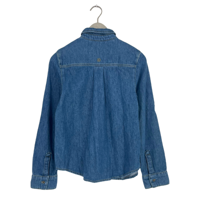 Mud Jeans shirley denim shirt, denim blue | woman S