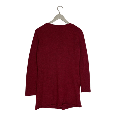 Alpa cardigan, dark red | woman S