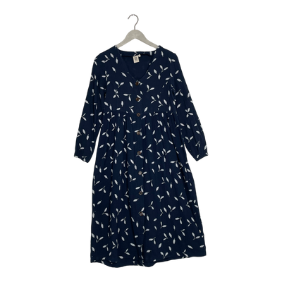 Kaiko muslin button dress, indigo wind | woman XS