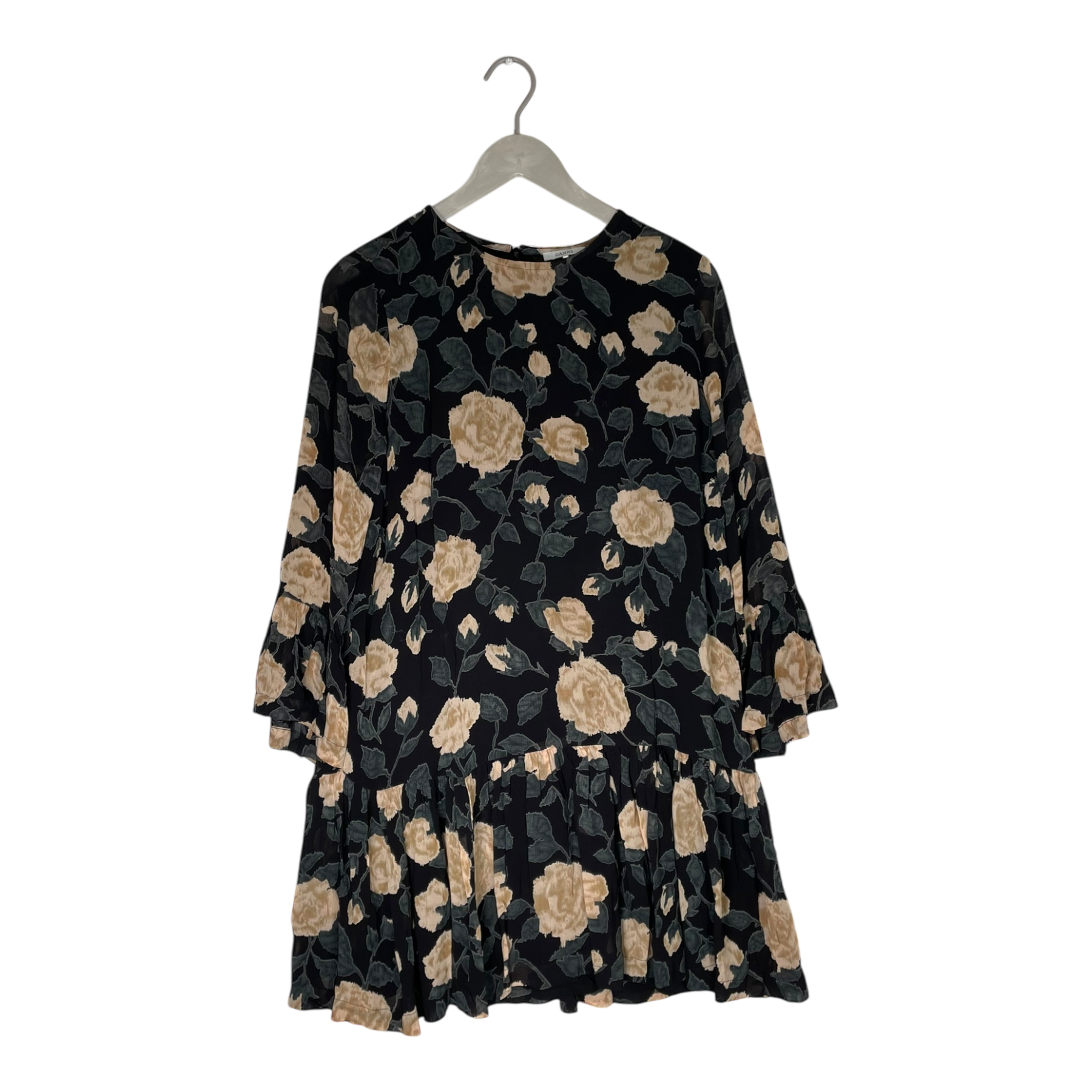 ファーコート　牛柄　itimi shury ganni nodress acne Ganni – Idun