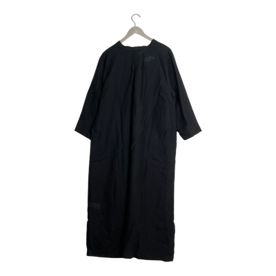 Falla linen dress, black | woman XL