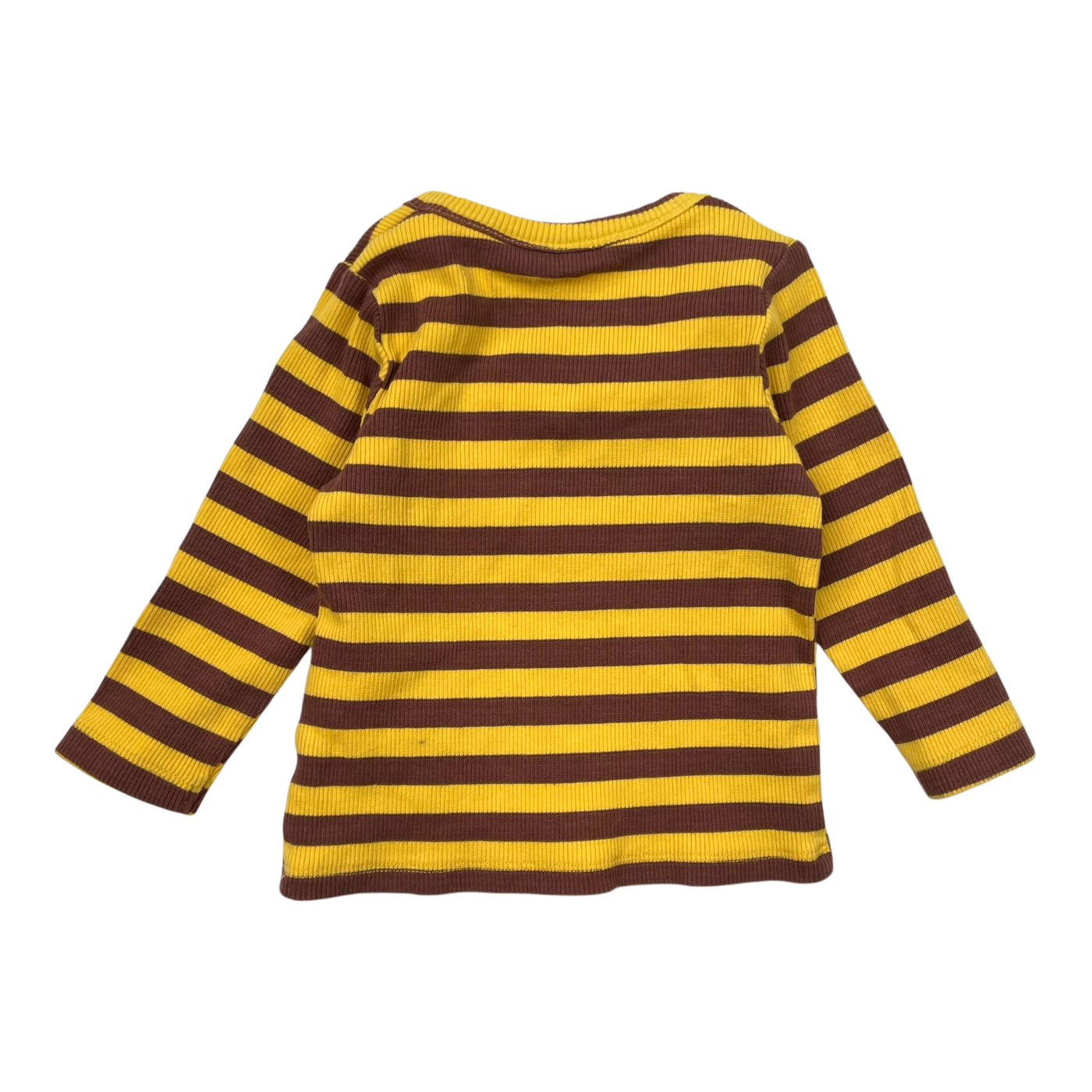 Mini Rodini rib shirt, stripes | 56/62cm